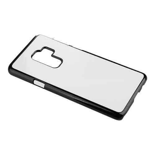 Custodia Samsung Galaxy S9 Plus G9650 nero in plastica per sublimazione trasferimento termico