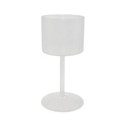 Bicchiere da vino 200 ml in vetro smerigliato Sublimazione Termostampa