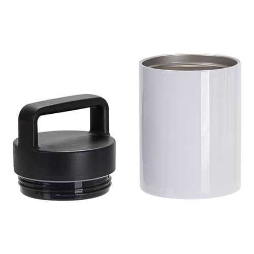 Thermos in acciaio inox da 400 ml per sublimazione - bianco