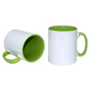 Tazza 300 ml FUNNY verde chiaro Sublimazione Termostampa