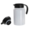 Caffettiera in acciaio inox 1500 ml per sublimazione - bianco