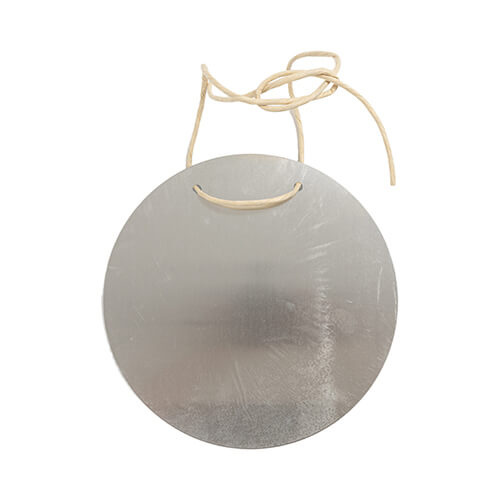 Appendiabiti in alluminio per sublimazione - cerchio Ø 25 cm