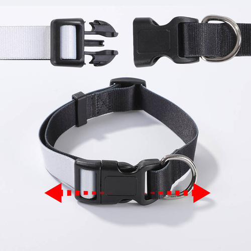 Set di 4 collari per cani 56 x 2,5 cm stampabili