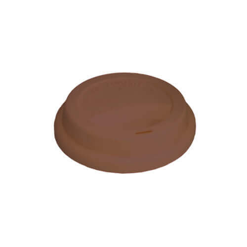 Coperchio in gomma marrone per bicchiere ECO Borraccia 