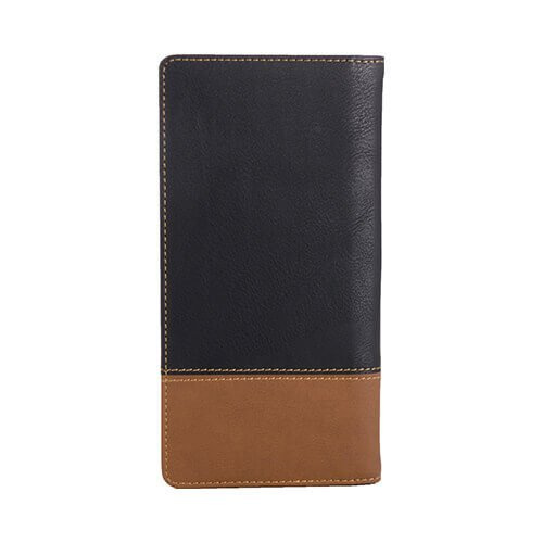 Portafoglio in pelle semplice 18,5 x 9,5 x 1,5 cm Sublimazione Trasferimento termico