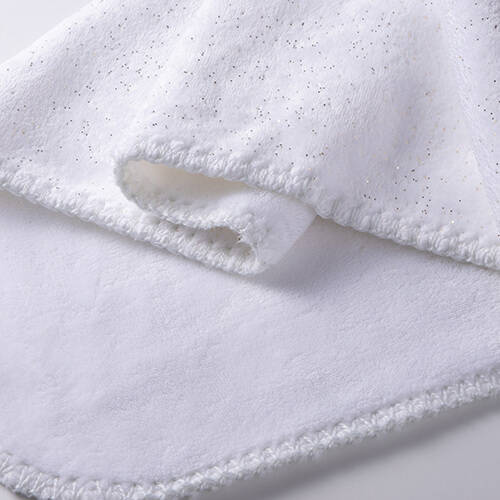 Coperta Minky per sublimazione - glitter oro