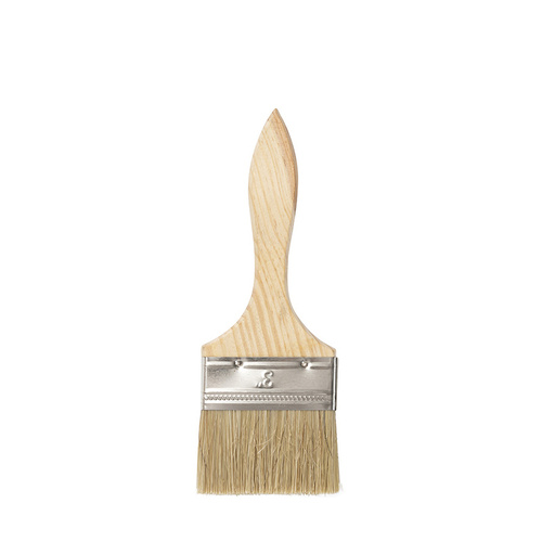 Pennello con manico in legno - 7,5 cm