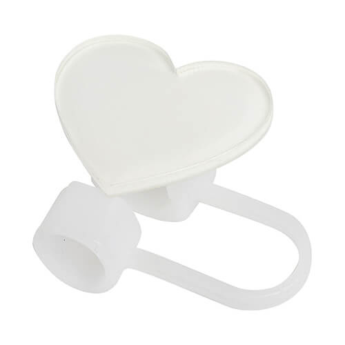 Copertura in paglia acrilica per sublimazione - cuore