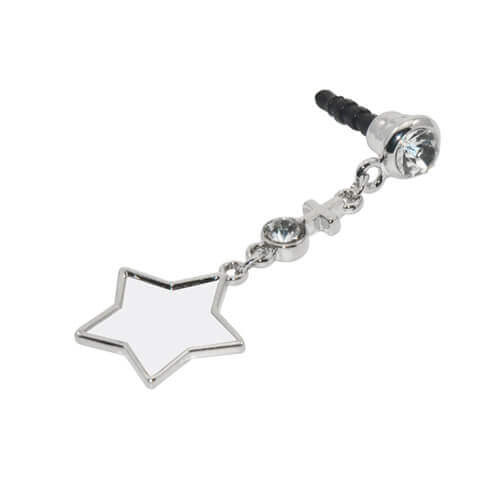 Tappo jack per cuffie - stella - sublimazione trasferimento termico
