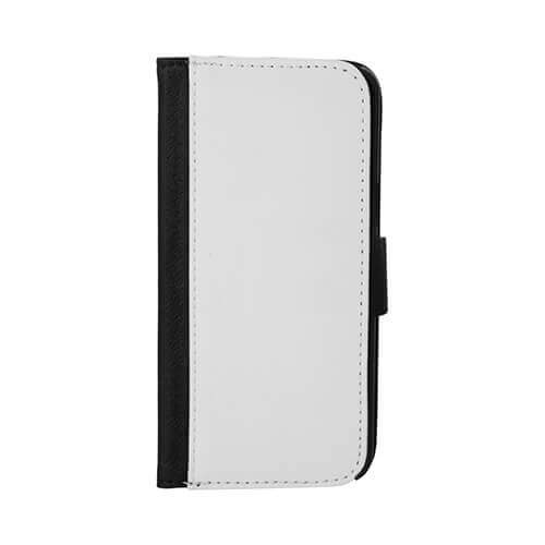 Custodia 3D Samsung Galaxy S9 G9600 nero in cuoio per Sublimazione trasferimento termico