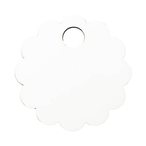 Targhetta portanome in fibra di legno per tazza 480 / 600 / 540 / 750 ml per sublimazione - ruota dentata