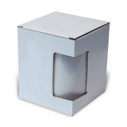 Confezione in cartone con finestra per tazza 450 ml