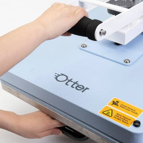 Pressa automatica in piano con piano estensibile 40 x 50 cm