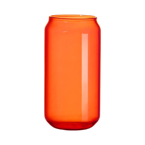 Vetro da 550 ml per sublimazione - arancia