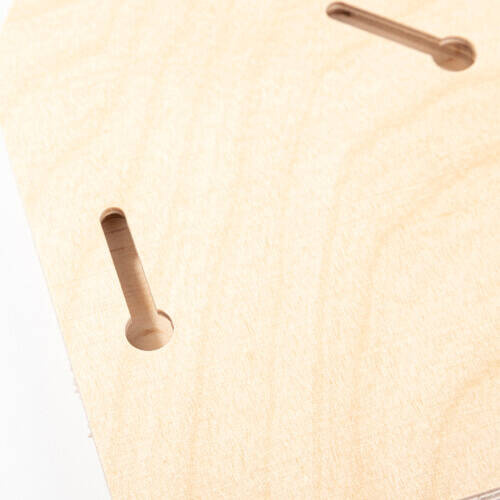 Cornice per foto - cuore in compensato per sublimazione - 15,2 x 15,2 cm