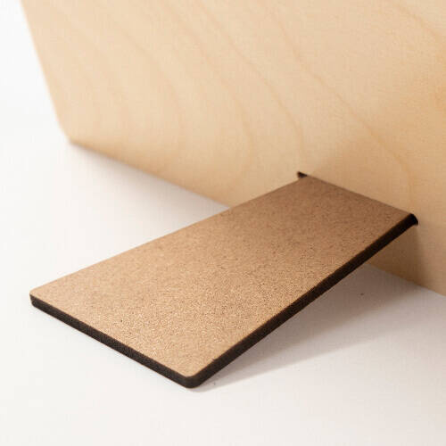 Cornice fotografica quadrata in compensato per sublimazione - 25,4 x 25,4 cm