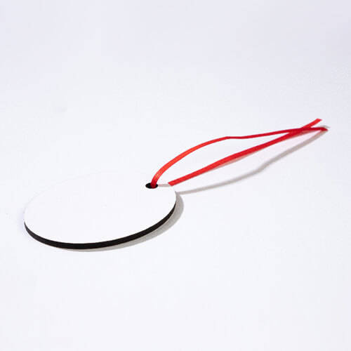 Pendente in MDF bifacciale per sublimazione - ovale