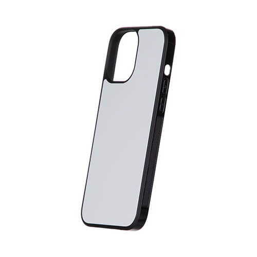 iPhone 12 Pro Max custodia in gomma nero per sublimazione