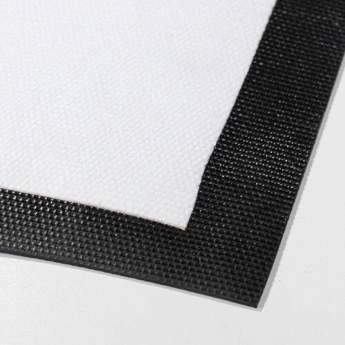 Zerbino 60 x 40 cm su gomma nera per sublimazione