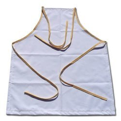 Grembiule PREMIUM bordi in striscie gialle per sublimazione di trasferimento termico