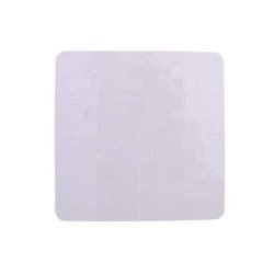 Puzzle di plastica 13 x 13 cm 16 elementi Trasferimento termico a sublimazione