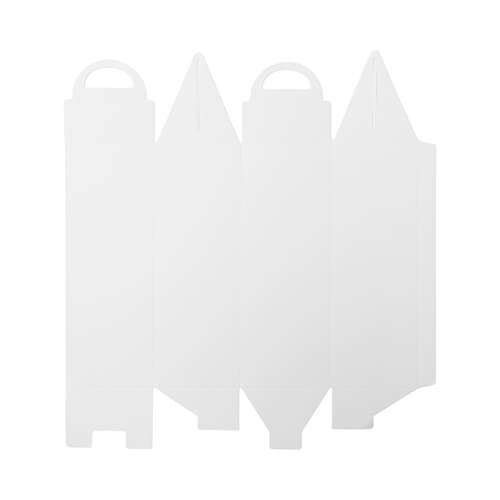 Confezione decorativa per sublimazione - 7,7 x 7,7 x 25 cm