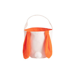 Borsa a forma di lepre per sublimazione - orecchie arancioni