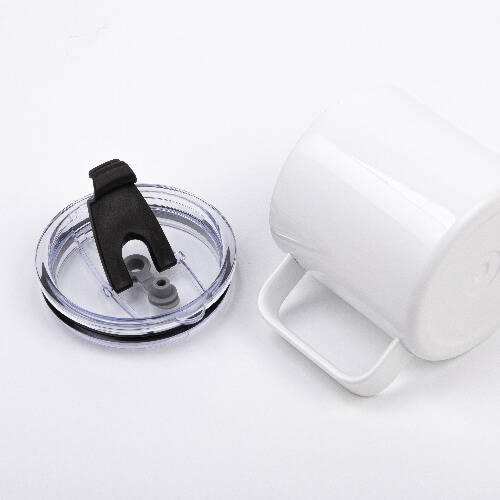 Tazza da caffè da 420 ml per sublimazione - bianca