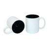 Tazza 330 ml con l'interno nero Sublimazione Termostampa