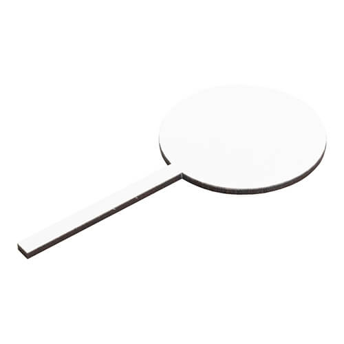 Cartello informativo in cartone per sublimazione - cerchio