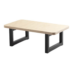 Sgabello per bambini in compensato con gambe in metallo per la sublimazione