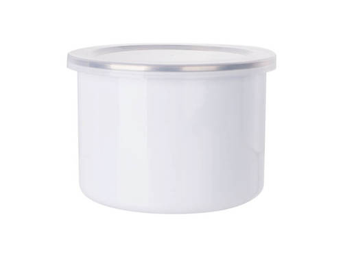 Contenitore smaltato da 800 ml con coperchio per sublimazione