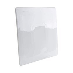 Piatto piano quadrato 24,5 x 24,5 cm per la sublimazione