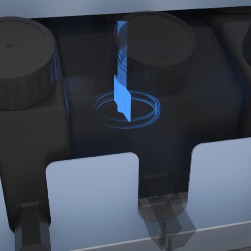 Stampante OtterPro Modello P 60 UV DTF con tre testine Epson i1600-E1