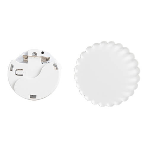 Badge in acrilico con retroilluminazione a LED colorati per la sublimazione - corona