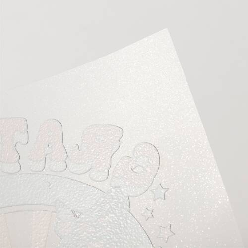 Foglio glitterato stampabile DTF OtterPro 60 cm x 100 m - Silver