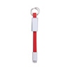 Portachiavi - Cavo dati Lightning per sublimazione - rosso
