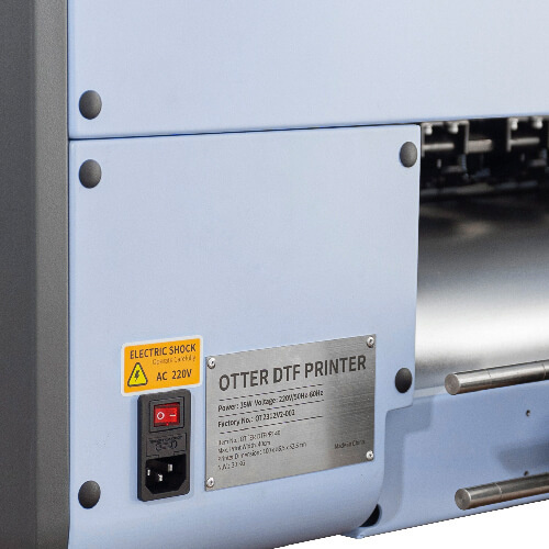 Stampante Otter 40DTF con due testine di stampa Epson i1600