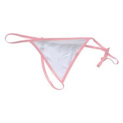 Perizoma da donna per sublimazione con bordo rosa