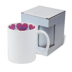 Tazza 330 ml con l’interno I love You con la scatola Sublimazione Termostampa