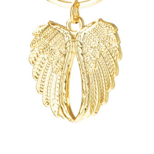Ciondolo auto Angel Wings per sublimazione - oro