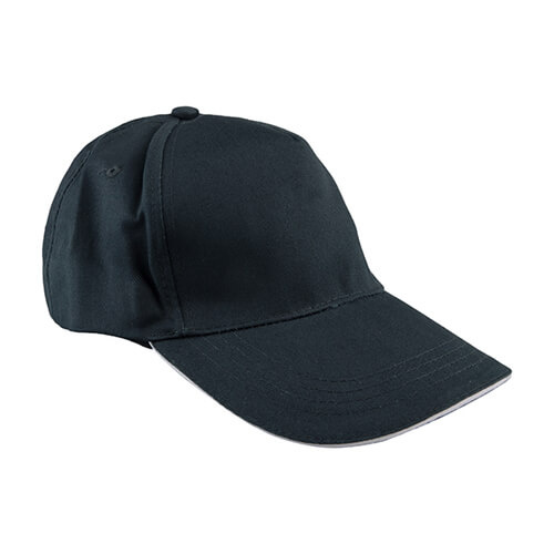 Cappello da baseball in cotone per DTF e trasferimento termico - blu navy