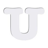 U