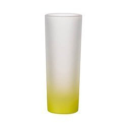 Un vetro smerigliato da 90 ml per sublimazione - sfumatura verde lime