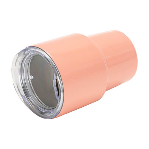 Bicchiere in acciaio inox per sublimazione - corallo