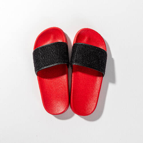 Infradito per adulti per sublimazione - suola rossa