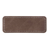 Targhetta in pelle 8,2 x 3,1 cm per sublimazione - grigia