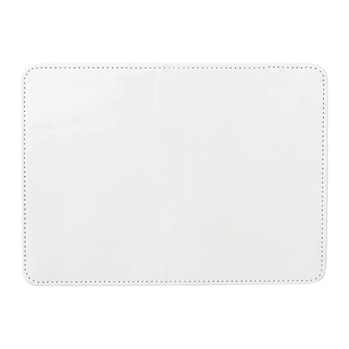 Porta passaporto in pelle per sublimazione - bianco