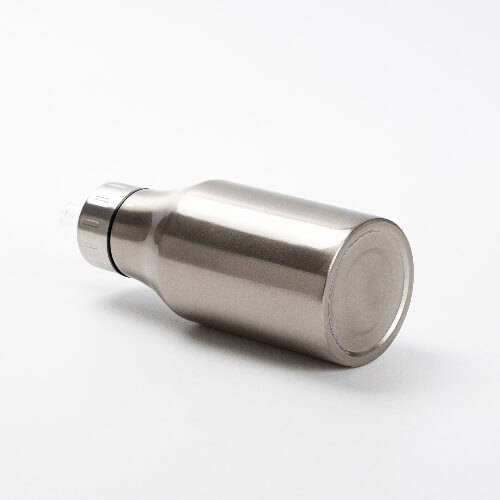 Dispenser per olio in acciaio inossidabile da 500 ml per sublimazione - argento