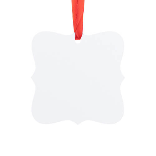 Ciondolo in plastica per sublimazione - rosetta